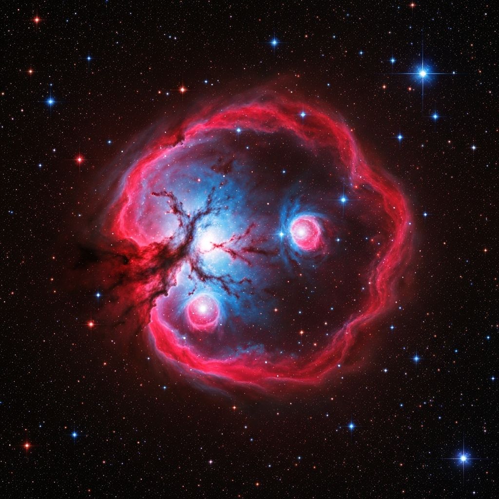 Cosmic space background